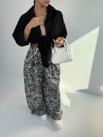 ست شومیز و شلوار هاوایی کد 160885 - Image 16