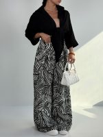 ست شومیز و شلوار هاوایی کد 160885 - Image 17