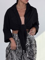 ست شومیز و شلوار هاوایی کد 160885 - Image 18