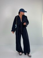 ست شومیز شلوار جلو گره کد 160884 - Image 14