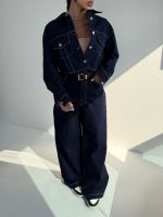 ست کت و شلوار جین کد 160898 - Image 4