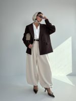 کت DOUBLE BREASTED کد 120421 - Image 6