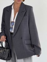 کت DOUBLE BREASTED کد 120421 - Image 5