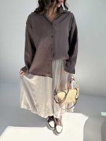 شومیز PERRY یقه هفت کد 220633 - Image 6