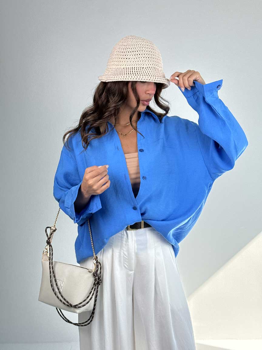 IMG_1995 شومیز PERRY یقه هفت کد 220633 - Image 1