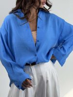 شومیز PERRY یقه هفت کد 220633 - Image 2