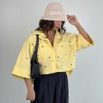 شومیز لینن HEART کد 220629