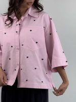 شومیز لینن HEART کد 220629 - Image 9