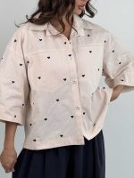 شومیز لینن HEART کد 220629 - Image 11