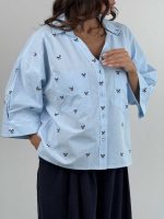 شومیز BOWTIE کد 220627 - Image 8