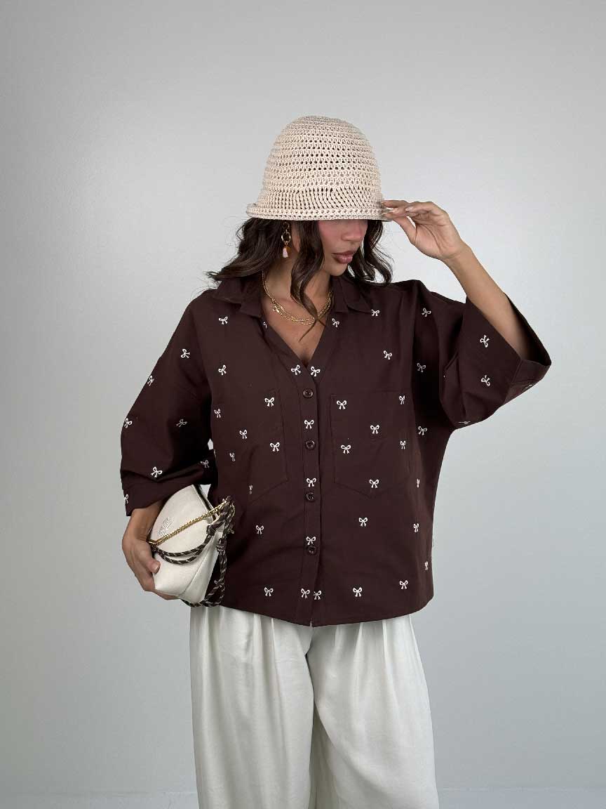 IMG_2121 شومیز BOWTIE کد 220627 - Image 1