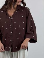 شومیز BOWTIE کد 220627 - Image 5