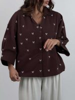 شومیز BOWTIE کد 220627 - Image 4