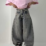 شلوار جین بالنی کد 102160