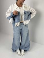 ست کت و شلوار ترکیبی گیپور کد 160899 - Image 10