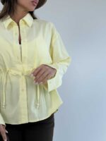 شومیز کمربنددار کد 220635 - Image 30