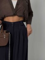 شلوار کرپ آتریسا کد 102190 - Image 7