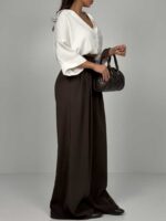 شلوار کرپ آتریسا کد 102190 - Image 10