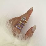 انگشتر تک نگین کد 310822