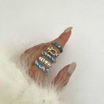 انگشتر مینا کاری کد 310807