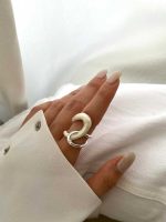 انگشتر ترکیبی سنگی کد 310783 - Image 2