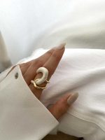 انگشتر ترکیبی سنگی کد 310783 - Image 3