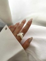 انگشتر سنگی دفرمه کد 310787 - Image 2