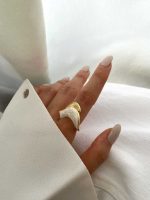 انگشتر سنگی دفرمه کد 310787 - Image 3