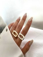 انگشتر مستطیلی کد 310781