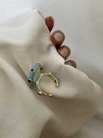 گوشواره نگین دار کد 310778 - Image 4