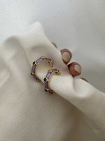 گوشواره نگین دار کد 310778 - Image 6