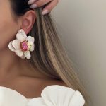 گوشواره طرح گل کد 310800