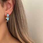 گوشواره نگین دار کد 310778