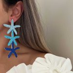 گوشواره چوبی 3 تیکه کد 310765