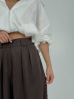 شلوار کتان آرام کد 102217 - Image 13