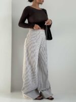 شلوار راه راه RAISO کد 102272 - Image 6