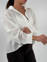 شومیز جلو گره MIU MIU کد 220646 - Image 4