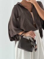 شومیز آستین کوتاه دایانا کد 220656 - Image 18