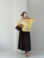 شومیز شیشه ای پیله ای کد 220666 - Image 9