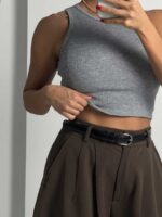 کراپ یقه گرد کد 180663 - Image 5