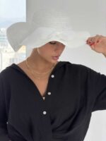 کلاه ساحلی پاپیونی کد 310863 - Image 2