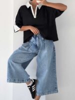 تیشرت نیم زیپ یقه مردانه کد 180649 - Image 12