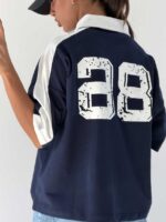 تیشرت نیم زیپ یقه مردانه کد 180649