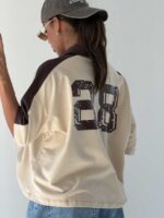 تیشرت نیم زیپ یقه مردانه کد 180649 - Image 15