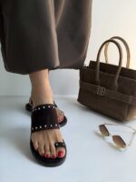 صندل نگین دار ZARA کد 141182 - Image 11