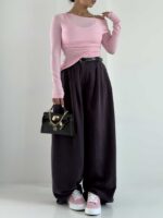 شلوار کتان روژا کد 102270 - Image 7