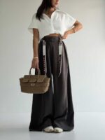 شلوار سیلک COACH کد 102251 - Image 4