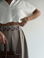 شلوار سیلک COACH کد 102251 - Image 2