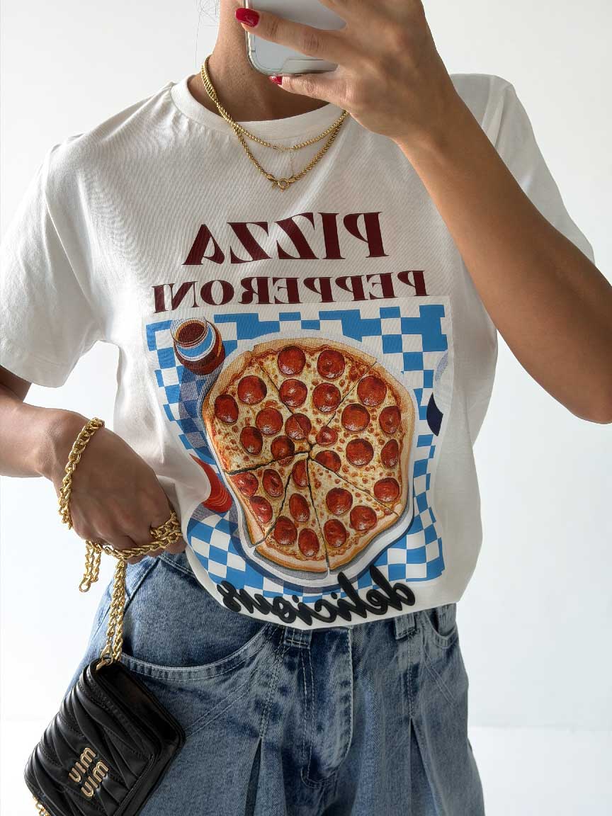 IMG_7456 تیشرت QUZU PIZZA کد 180636 - Image 1