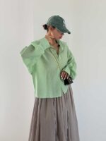 شومیز پیله ای آرالیا کد 220686 - Image 9